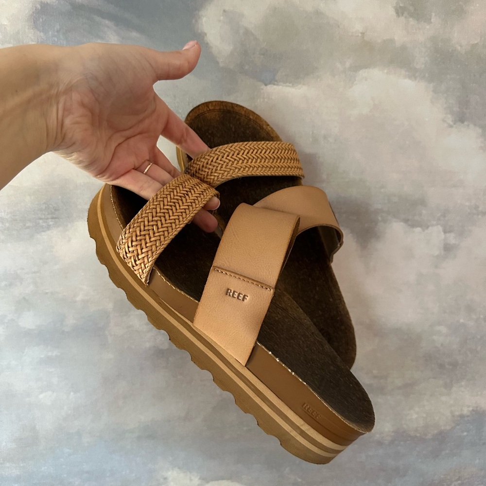 Reef Beige and Brown Sandals